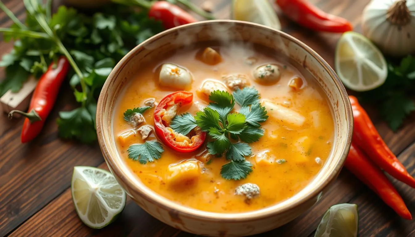 Authentic Thai Coconut Soup Recipe